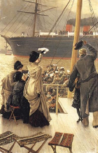 Good-bye-On the Mersey, James Tissot